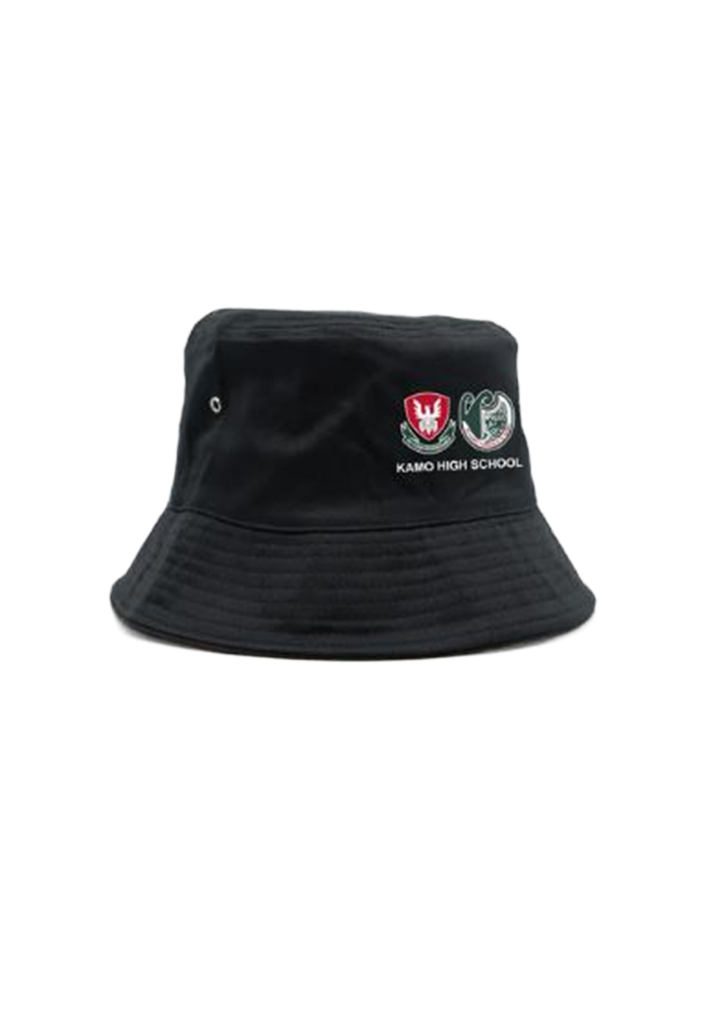Te Kamo High School Bucket Hat Black