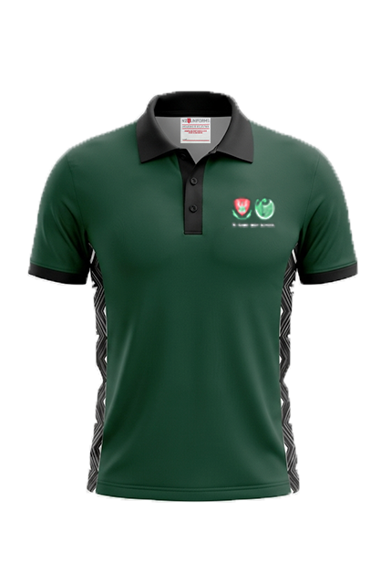 Te Kamo High School Senior Polo SS Bottle/Black