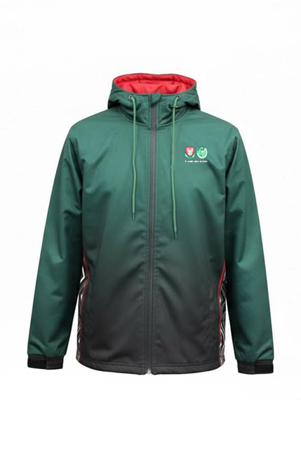 Te Kamo High School Jacket Bottle/Red/Black